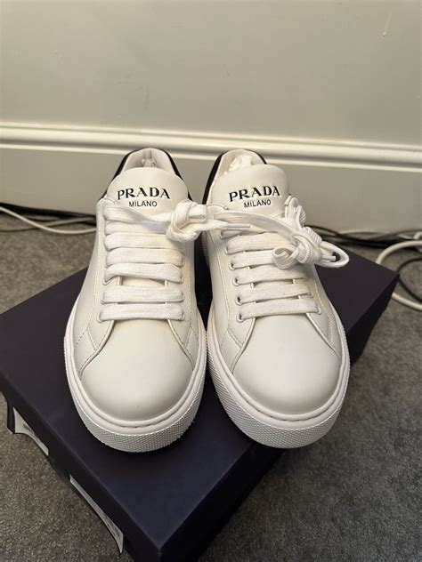 prada trainers ebay|prada sneakers price.